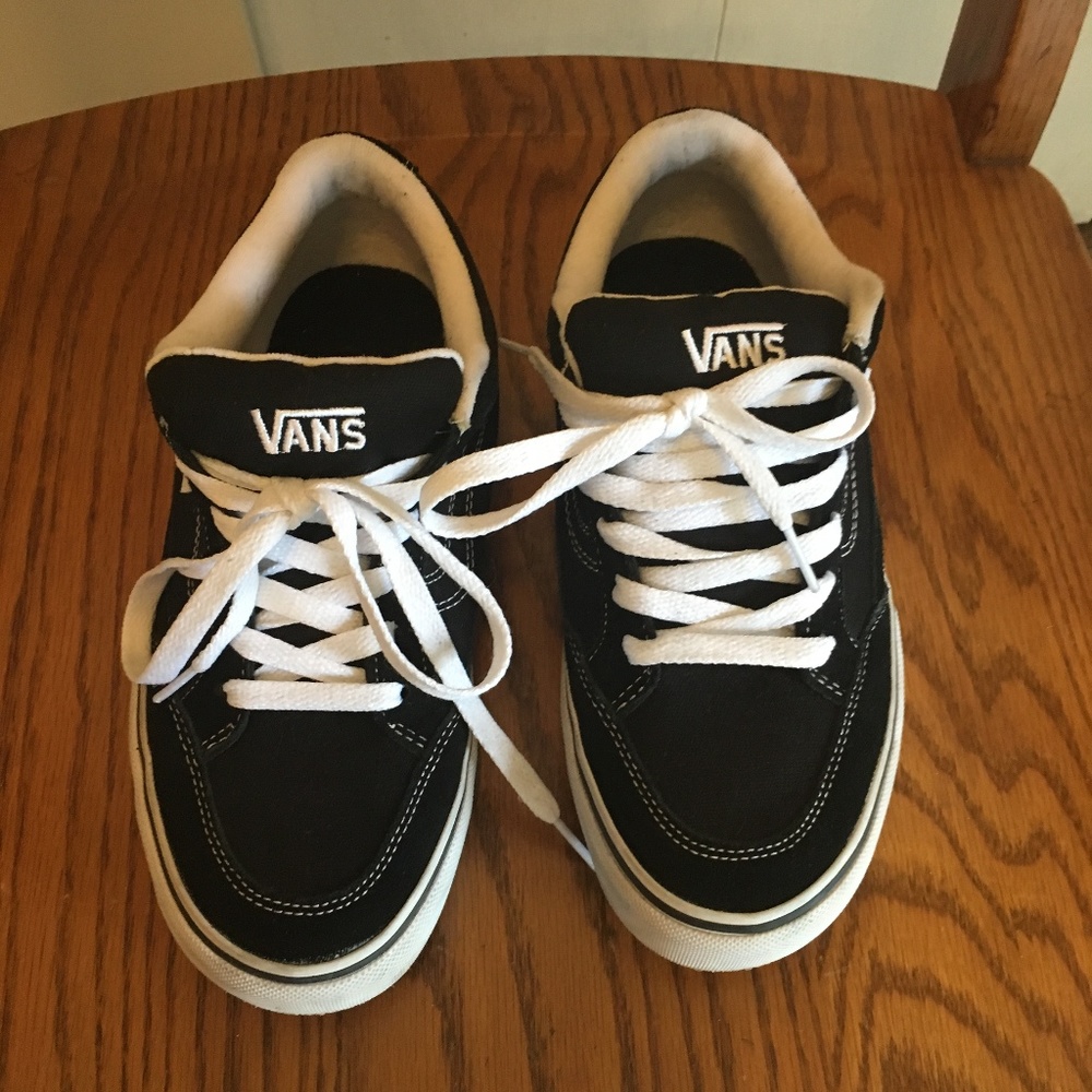 VANS Bearcat black suede and canvas size 7